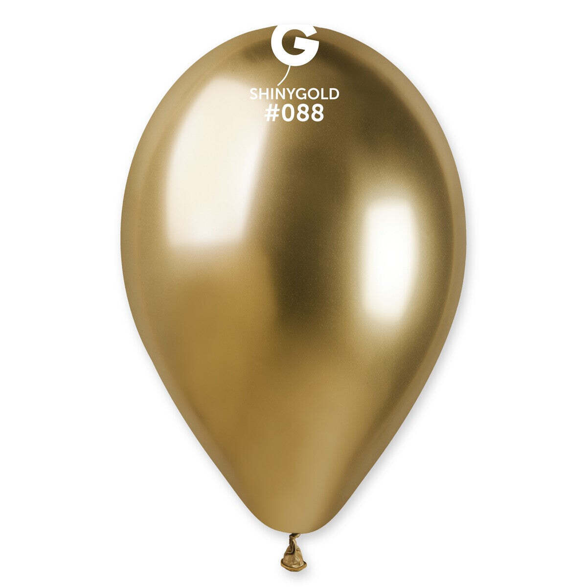 Gemar Latex Balloons Shiny Gold #088 13in - 25 pieces
