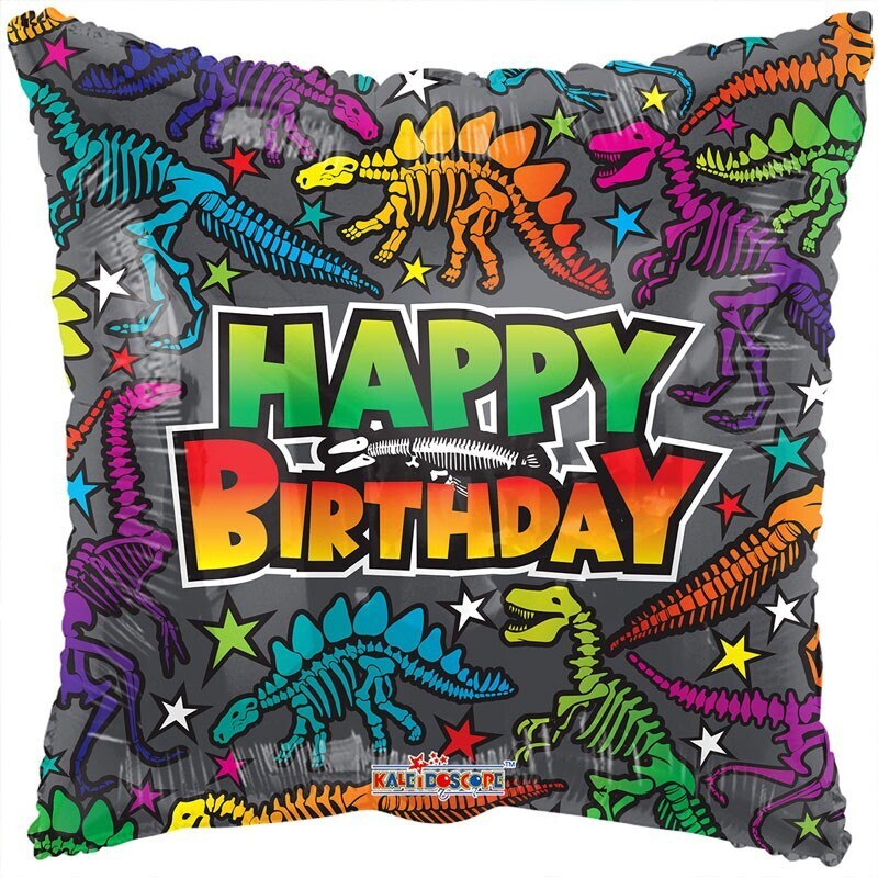 Birthday Dino Fossils 18"