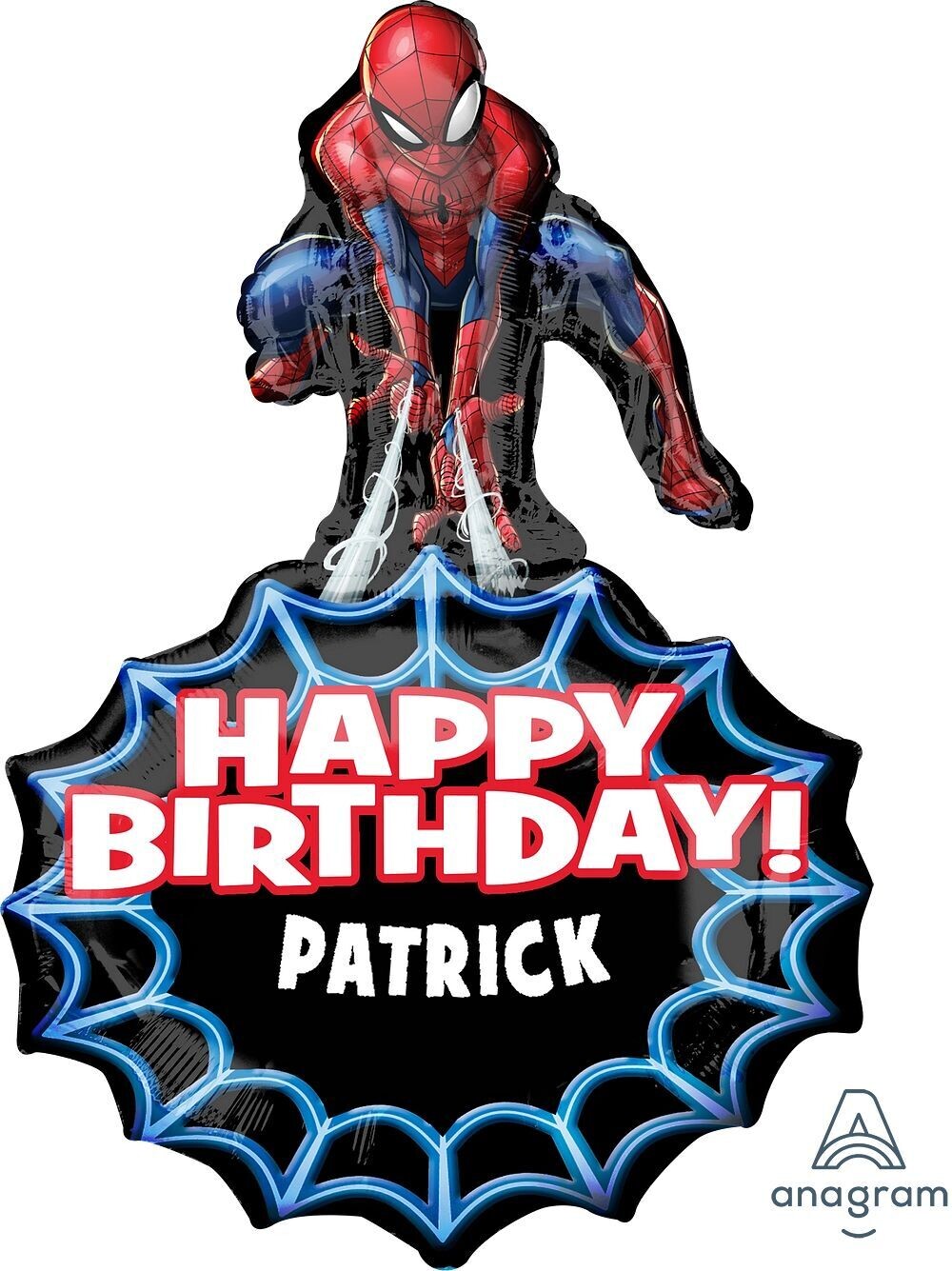 Spider-Man B'Day Web 34"
