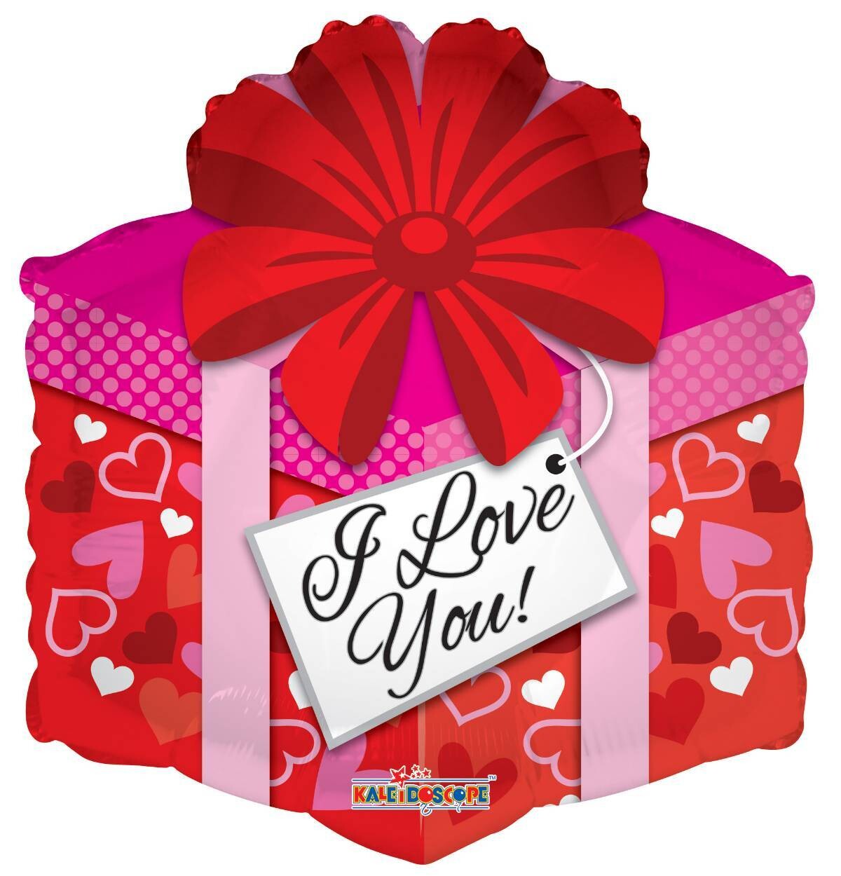 I Love You Gift Box 18", How do you want the balloon?: Deflated