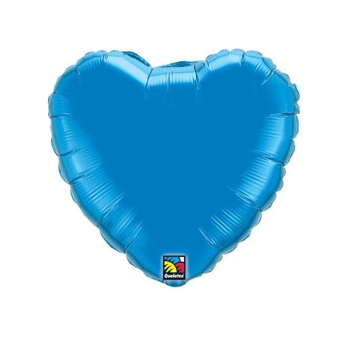 Heart Blue 4"