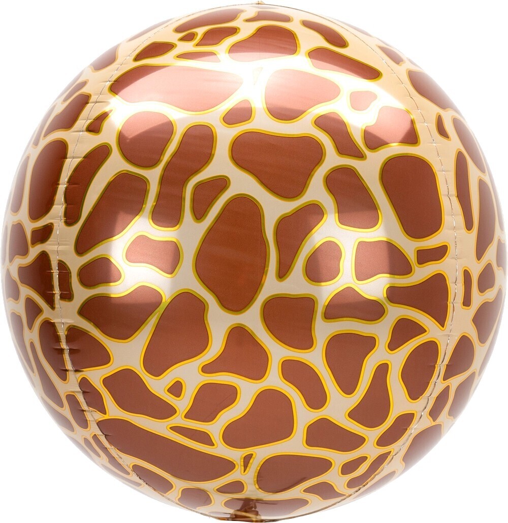 Giraffe Print Animalz Orbz 16"