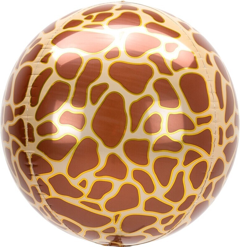 Giraffe Print Animalz Orbz 16"