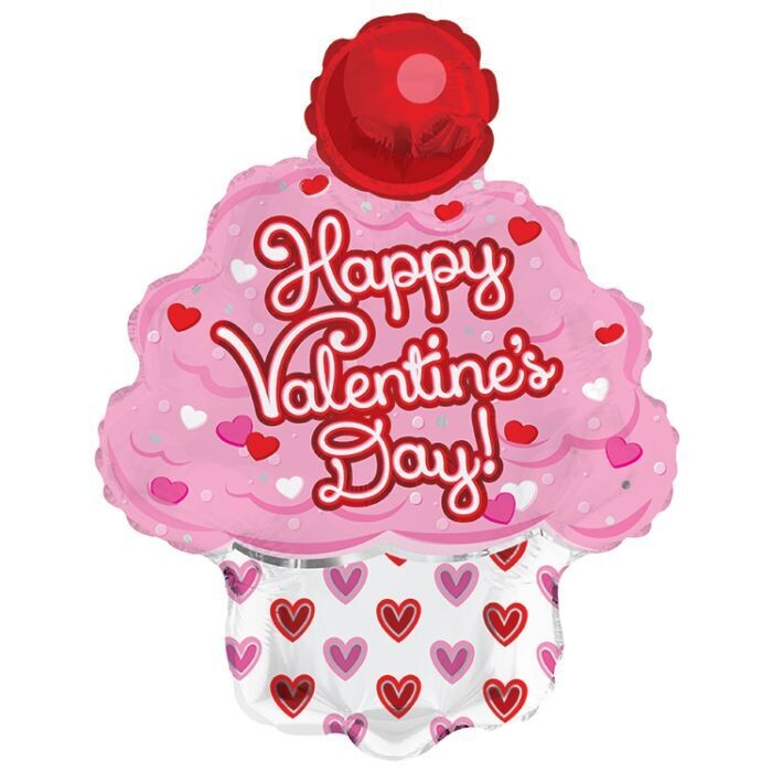 Valentine Cupcake 14"