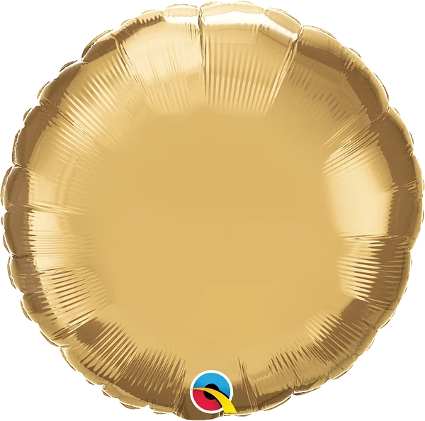 Gold Chrome Round 18"