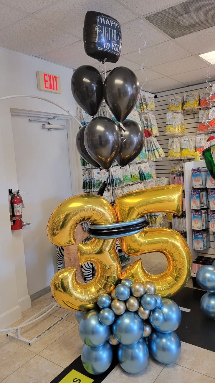 Balloons bouquet third floor