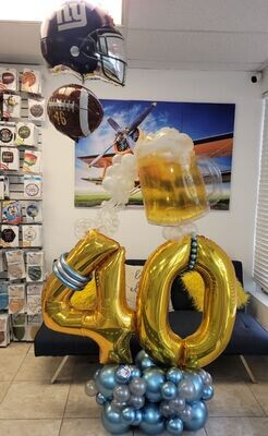 Balloons bouquet beer