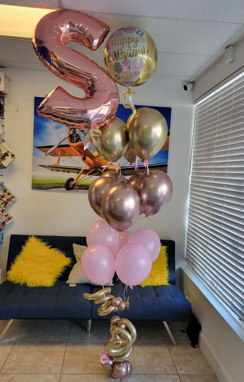 Balloons bouquet HBD