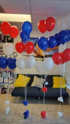 Patriotic balloons