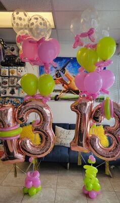 Birthday polka dots for each