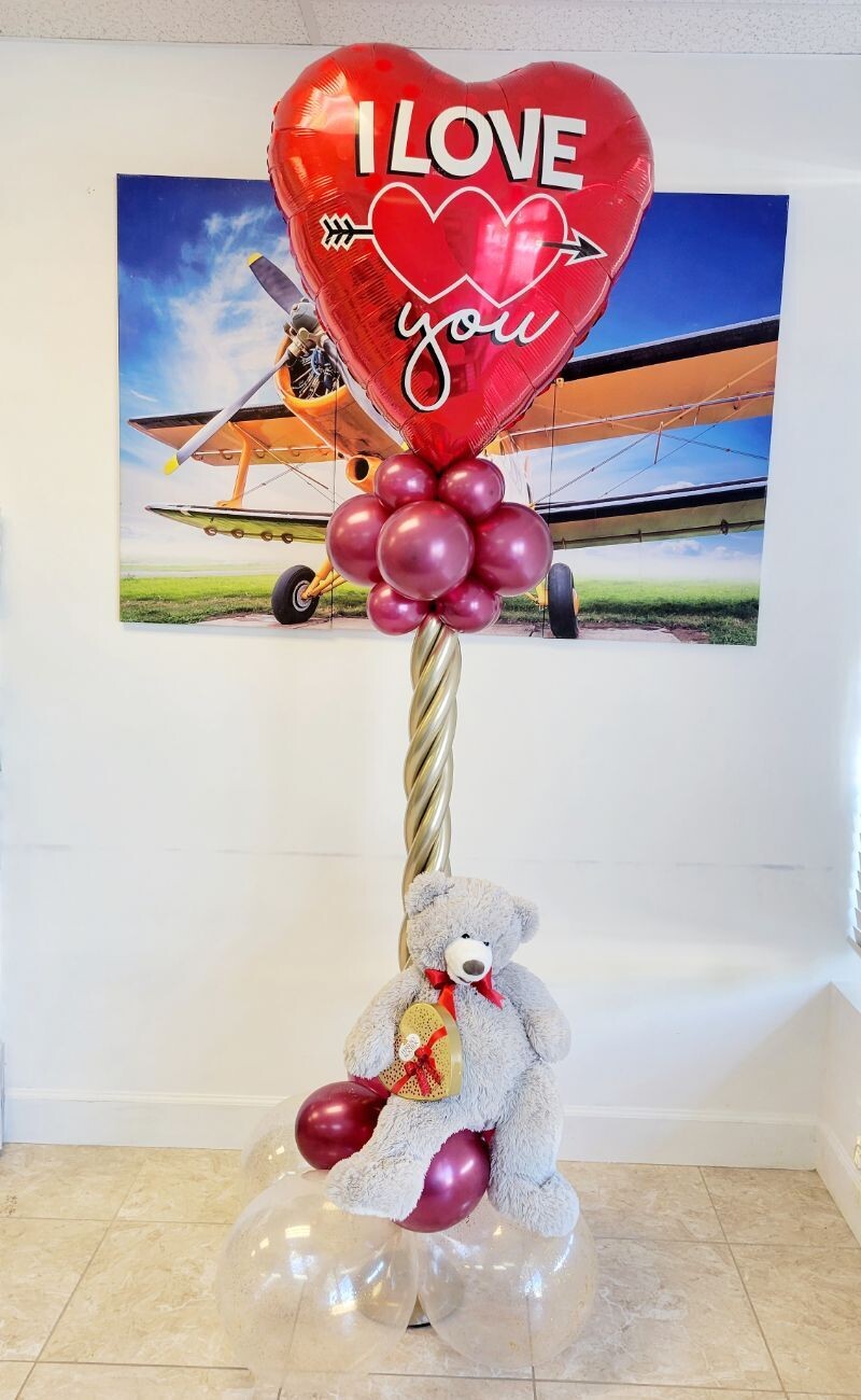 Crazy tower bear and chocolate