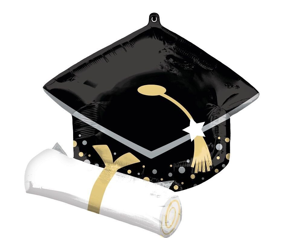 Grad Cap & Diploma 14"
