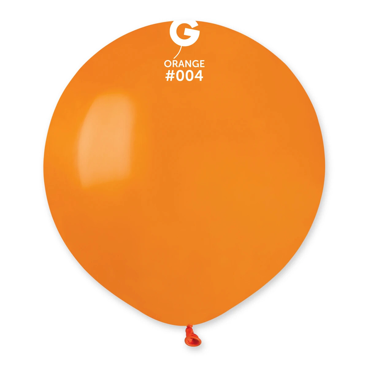 Gemar Latex Balloons Standard Orange #004 19in - 25 pieces