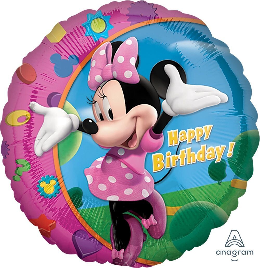 Minnie  Happy B'Day 18"