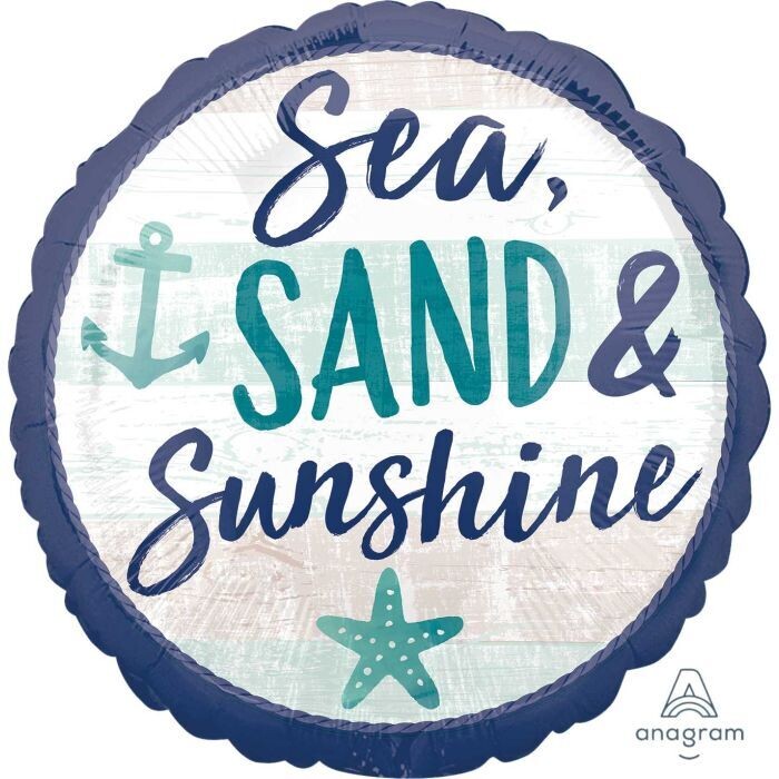 Sea, Sand & Sunshine 18"