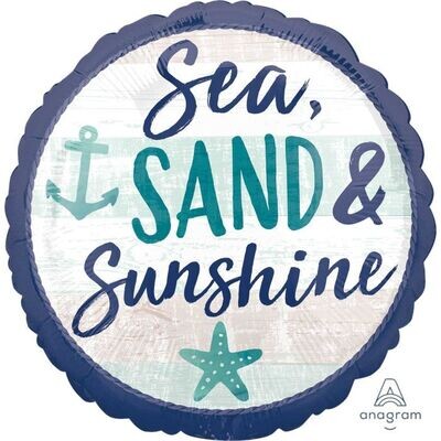 Sea, Sand & Sunshine 18"