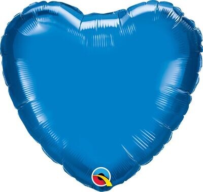 Blue Heart 4"