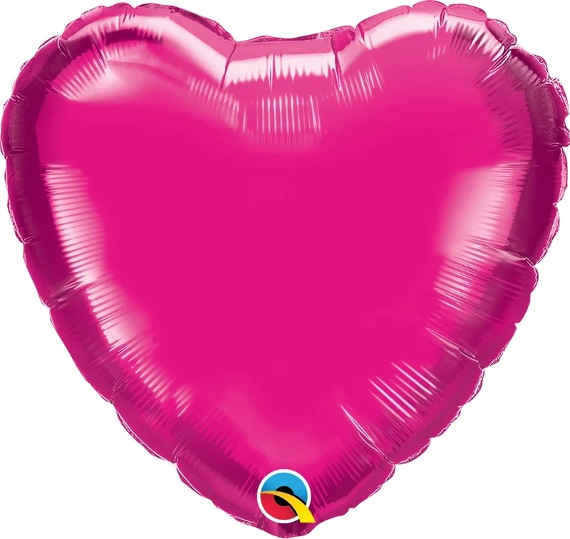 Magenta Heart 18"
