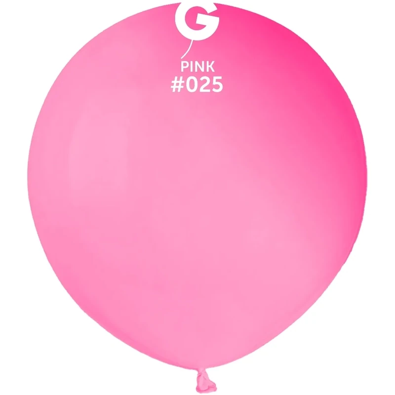 Gemar Latex Balloons Neon Pink #025 19in - 25 pieces