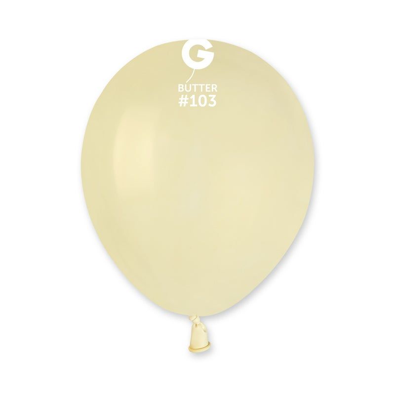 Gemar Latex Balloons Standard Burro #103 5in - 100 pieces