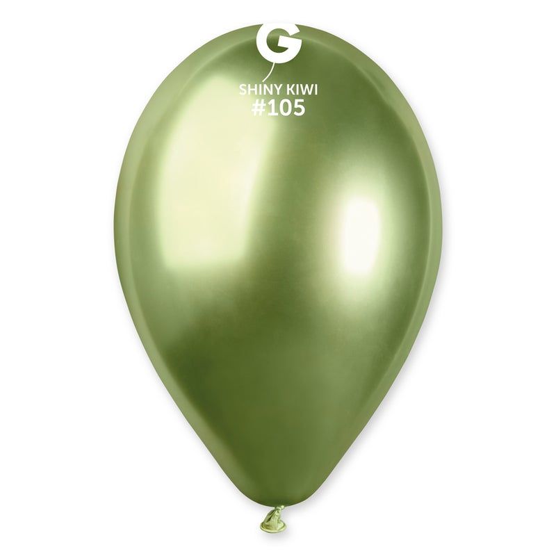 Gemar Latex Balloons Shiny Kiwi #105 12in - 50 pieces