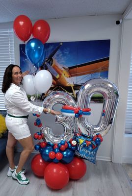 Happy Vibes Maxi Balloons Bouquet