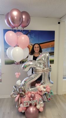 Party Pop Maxi Balloons Bouquet