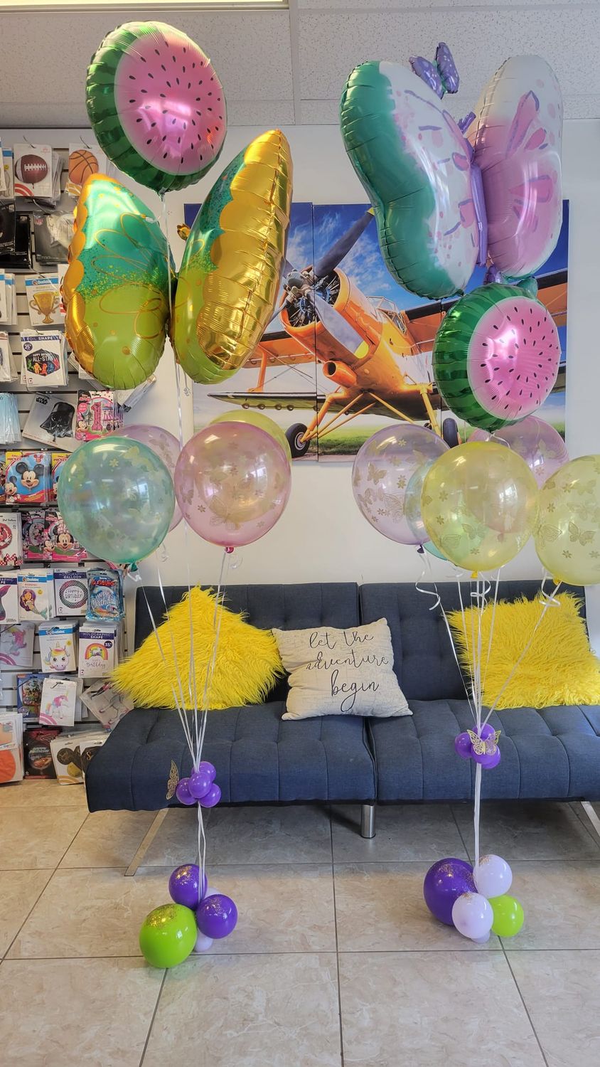 Sweet Bloom Balloon Bouquet for Her