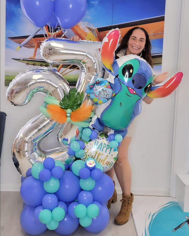 Birthday Digit Balloon Bouquet