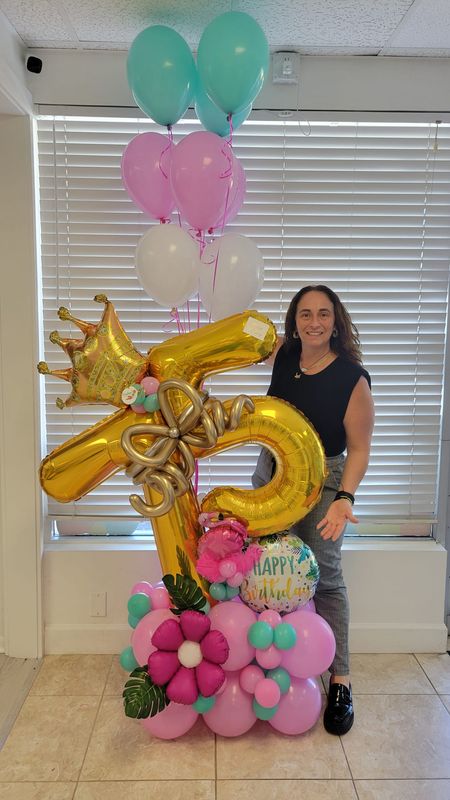 Lucky Digit Balloon Bouquet