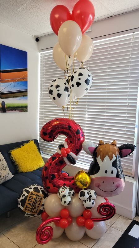 Big Day Number Balloon Bouquet