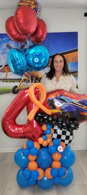 Bold Spirit Balloon Bouquet for Him