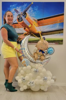 Little Star Welcome Baby Balloon Bouquet