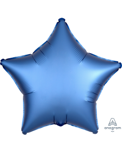 Satin Luxe Azure Star 18"