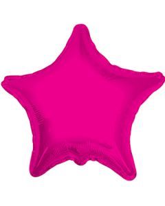 Hot Pink Star 9"