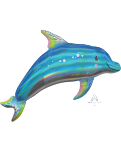 Iridescent Blue Dolphin 29"