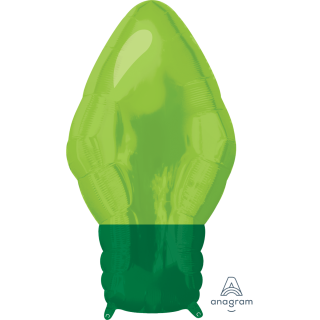 Green Christmas Bulb 22"