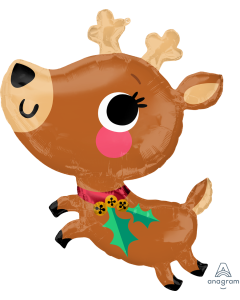 Adorable Christmas Reindeer 30"