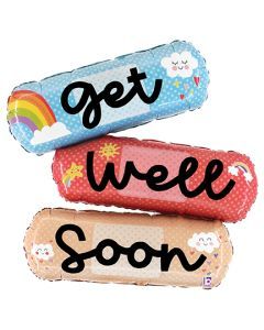Get Well Bandaids 34"