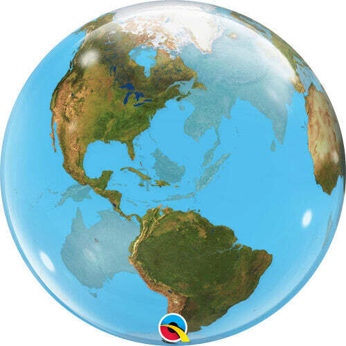 Planet Earth Bubble 22"