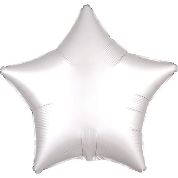 Satin Luxe White Star 18"