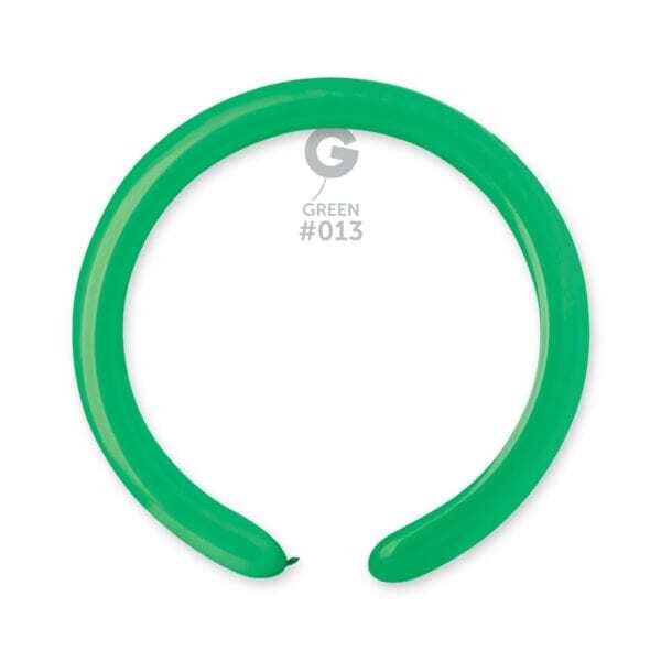 Gemar Latex Balloons Standard Green #013 2in - 50 pieces