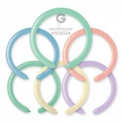 Gemar Latex Balloons Standard Macaron Ass  2in - 50 pieces