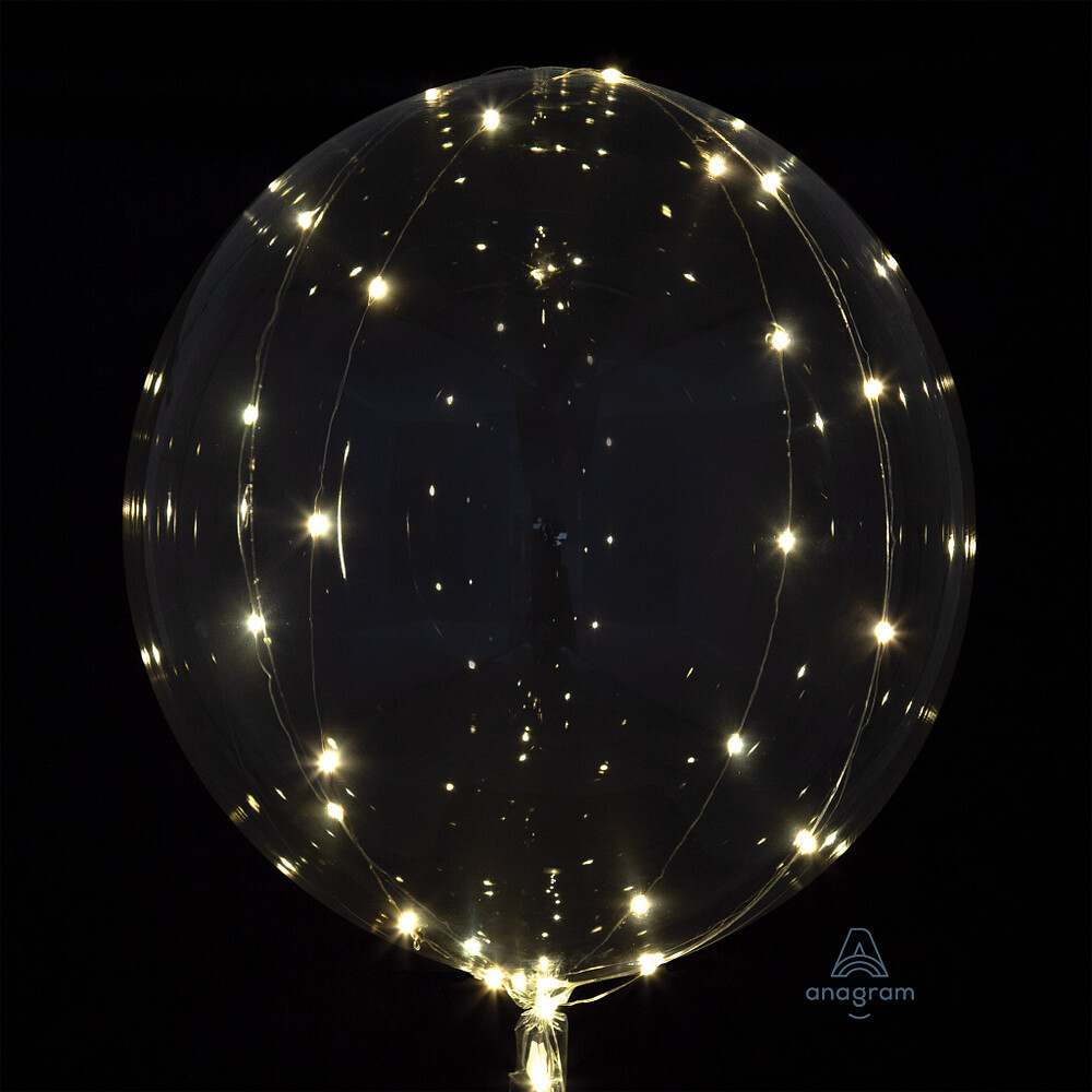Crystal Clearz White Lights 16"