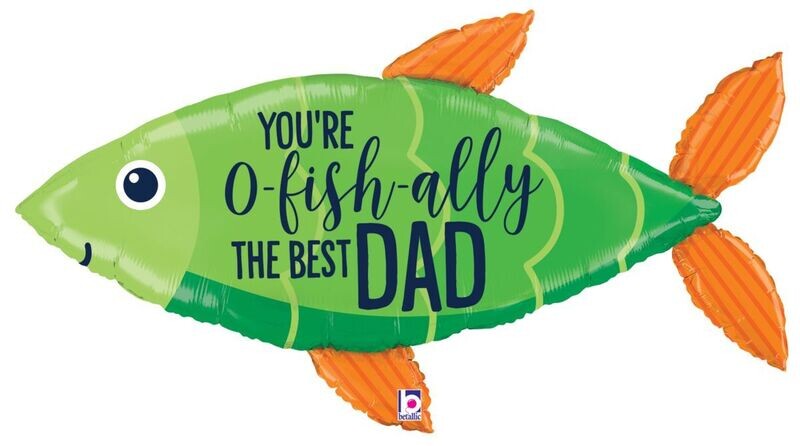 O'Fishally Best Dad 45"