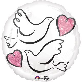 Wedding Doves 18"