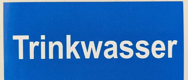 Trinkwasser