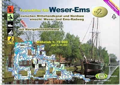 Tourenatlas TA 2 Weser-Ems