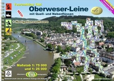 Tourenatlas TA 4 Oberweser-Leine Tourenatlas TA 4 Oberweser-Leine