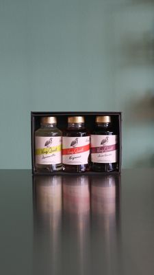Geschenk Box King Quail Trio Likör